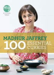 Book cover of My Kitchen Table: 100 Essential Curries by Madhur Jaffrey