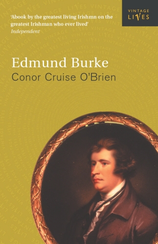 Book cover of #4 - Edmund Burke by Conor Cruise O'Brien