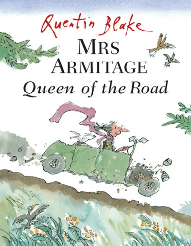 Book cover of Mrs Armitage Queen Of The Road by Quentin Blake
