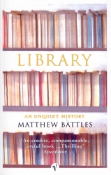 Book cover of Library by Matthew Battles