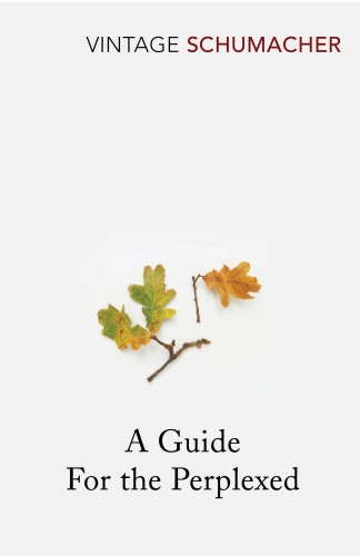 Book cover of A Guide For the Perplexed by E F Schumacher