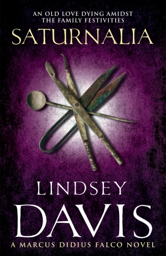 Book cover of Saturnalia by Lindsey Davis