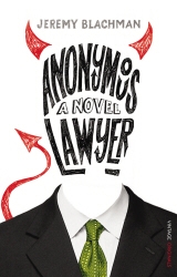 Book cover of Anonymous Lawyer by Jeremy Blachman