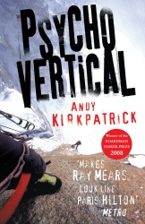 Book cover of Psychovertical by Andy Kirkpatrick