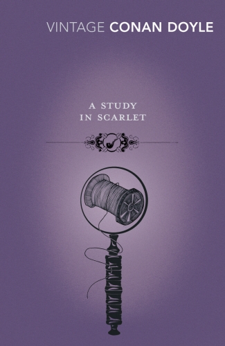 Book cover of A Study in Scarlet by Arthur Conan Doyle