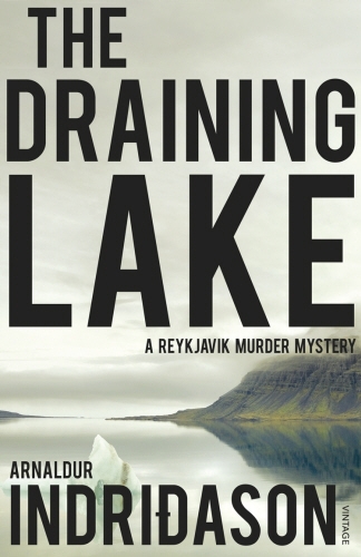 Book cover of The Draining Lake by Arnaldur Indridason