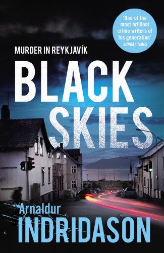 Book cover of Black Skies by Arnaldur Indridason