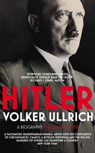 Book cover of #1 - Hitler: Volume I by Volker Ullrich