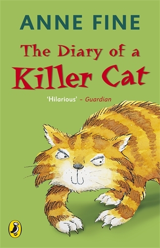 Book cover of The Diary of a Killer Cat by Anne Fine