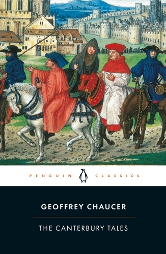 Book cover of The Canterbury Tales by Geoffrey Chaucer