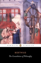 Book cover of The Consolation of Philosophy by Ancius Boethius