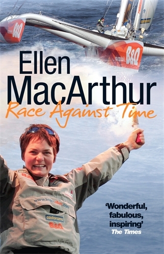 Book cover of Race Against Time by Ellen MacArthur