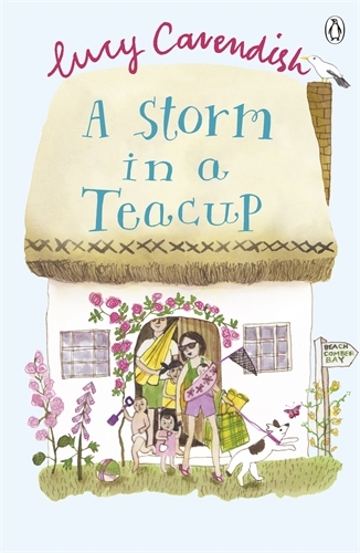 Book cover of A Storm in a Teacup by Lucy Cavendish
