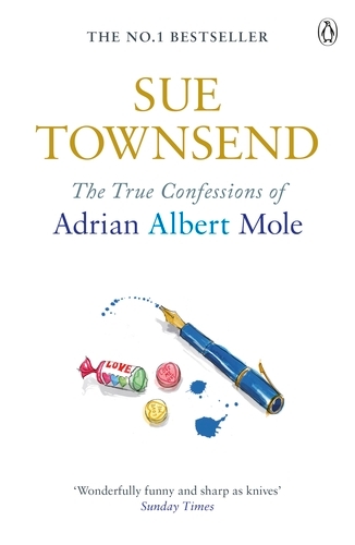Book cover of #3 - The True Confessions of Adrian Albert Mole by Sue Townsend