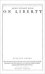 Book cover of On Liberty by John Stuart Mill