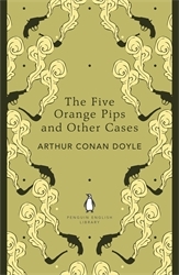 Book cover of The Five Orange Pips and Other Cases by Arthur Conan Doyle