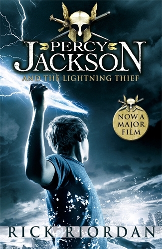 Book cover of Percy Jackson and the Lightning Thief - Film Tie-in (Book 1 of Percy Jackson) by Rick Riordan