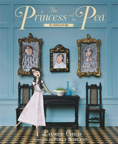 Book cover of The Princess and the Pea by Lauren Child