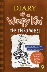 Book cover of Diary of a Wimpy Kid: The Third Wheel book & CD by Jeff Kinney