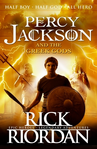 Book cover of Percy Jackson and the Greek Gods by Rick Riordan