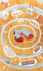 Book cover of Of Mice and Men by John Steinbeck