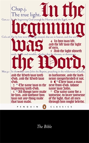 Book cover of The Bible