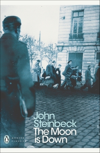 Book cover of The Moon is Down by John Steinbeck