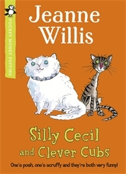 Book cover of Silly Cecil and Clever Cubs (Pocket Money Puffin) by Jeanne Willis