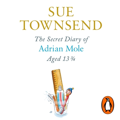 Book cover of #1 - The Secret Diary of Adrian Mole Aged 13 3/4 by Sue Townsend