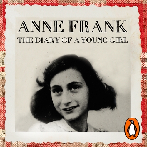 Book cover of The Diary of a Young Girl by Anne Frank