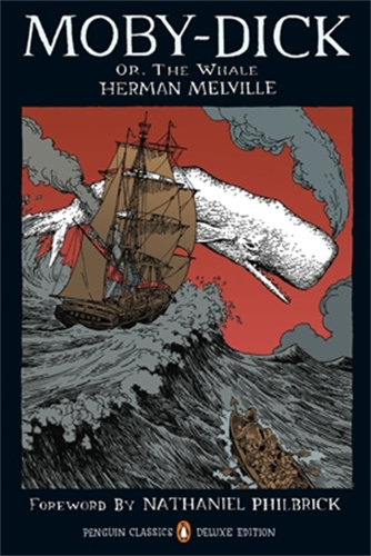 Book cover of Moby-Dick by Herman Melville