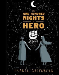 Book cover of The One Hundred Nights of Hero by Isabel Greenberg