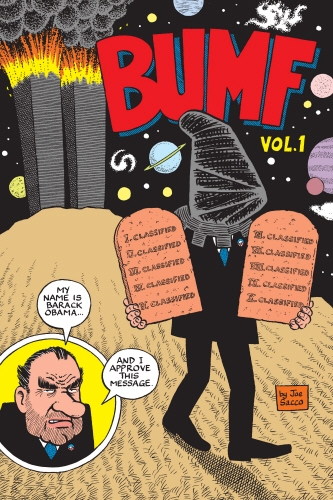 Book cover of Bumf by Joe Sacco