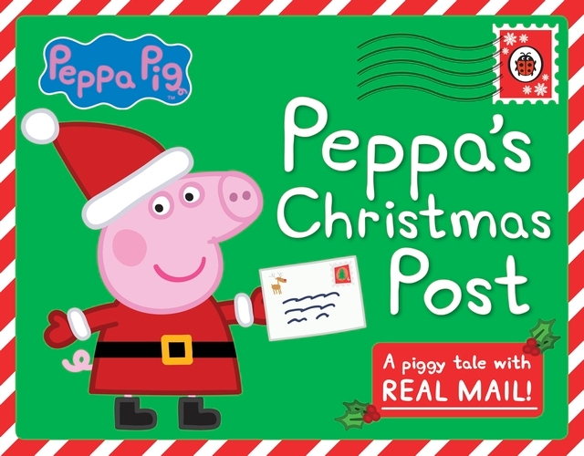 Book cover of Peppa Pig: Peppa's Christmas Post by Peppa Pig