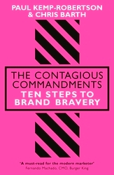 Book cover of The Contagious Commandments by Paul Kemp-Robertson, Chris Barth