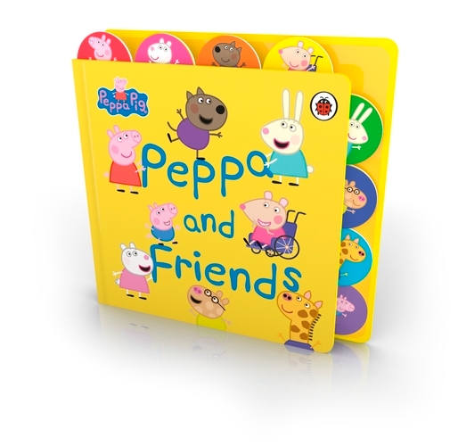 Book cover of Peppa Pig: Peppa and Friends by Peppa Pig