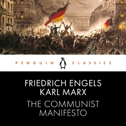 Book cover of The Communist Manifesto by Friedrich Engels, Karl Marx