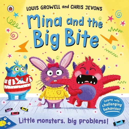 Book cover of #2 - Mina and the Big Bite by Louis Growell, Chris Jevons