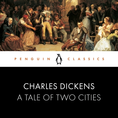 Book cover of A Tale of Two Cities by Charles Dickens