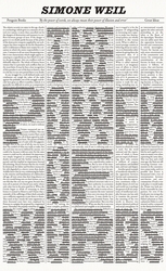 Book cover of The Power of Words by Simone Weil