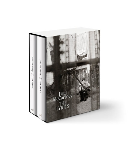 Book cover of The Lyrics by Paul McCartney
