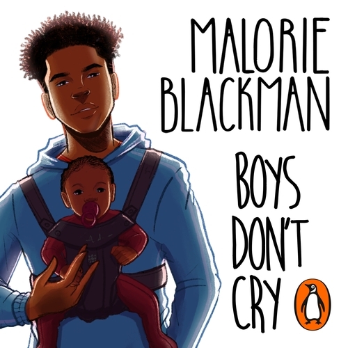 Book cover of Boys Don't Cry by Malorie Blackman