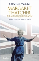 Book cover of Margaret Thatcher by Charles Moore
