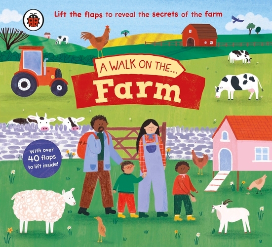 Book cover of A Walk on the Farm by Rose Cobden, Ladybird