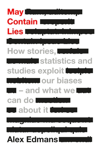 Book cover of May Contain Lies by Alex Edmans