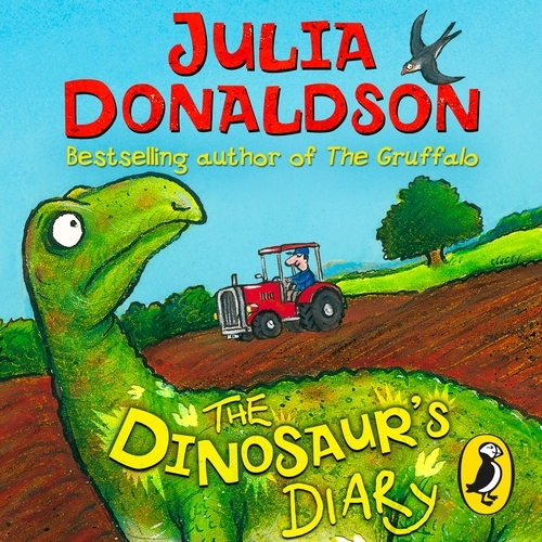 Book cover of The Dinosaur's Diary by Julia Donaldson