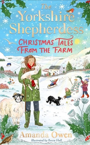 Book cover of Christmas Tales from the Farm by Amanda Owen