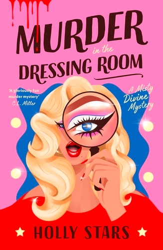 Book cover of Murder in the Dressing Room by Holly Stars