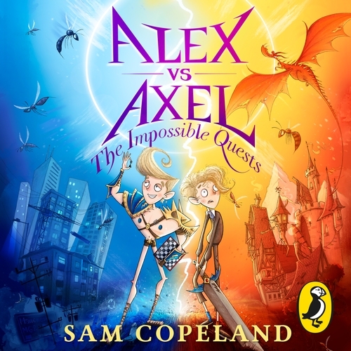 Book cover of Alex vs Axel: The Impossible Quests by Sam Copeland