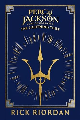 Book cover of Percy Jackson and the Olympians: The Lightning Thief by Rick Riordan